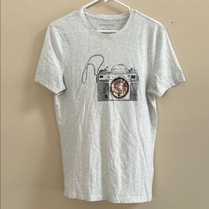 Banana Republic Graphic T-Shirt with Camera Design